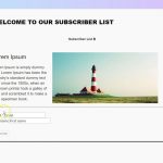 Builderall Toolbox Tips How to use the subscription URL and stock pages in Mailing Boss
