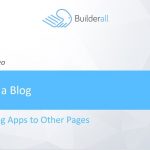 Builderall Toolbox Tips Adding Blog Apps to Other Pages