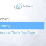 Builderall Toolbox Tips Affiliate Training Customizing the Thank You Page