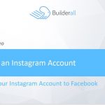 Builderall Toolbox Tips Connect your Instagram Account to Facebook