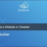 Builderall Toolbox Tips 1 - How to Create a Website in Cheetah