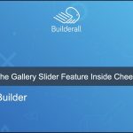 Builderall Toolbox Tips How to Use the Gallery Slider Feature Inside Cheetah