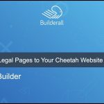 Builderall Toolbox Tips How to Add Legal Pages to Your Cheetah Website