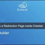 Builderall Toolbox Tips How to Setup a Redirection Page inside Cheetah