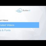 Builderall Toolbox Tips Animated Videos - Texts and fonts