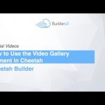 Builderall Toolbox Tips How to Use the Video Gallery Element in Cheetah