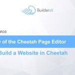 Builderall Toolbox Tips Overview of the Cheetah Editor