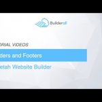 Builderall Toolbox Tips Cheetah - Headers and Footers